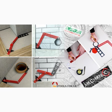Инструмент ручной для разметки Distar Tile Template 19568442102
