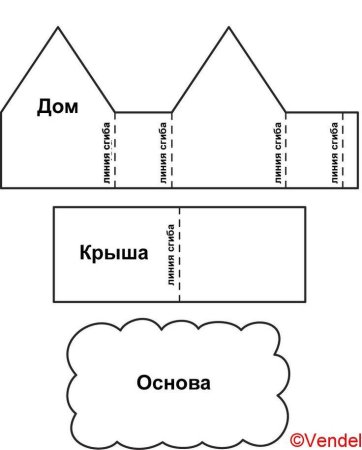 Клубника из бумаги объемная