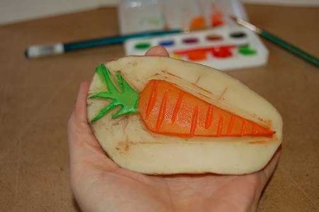 Штампики из картошки