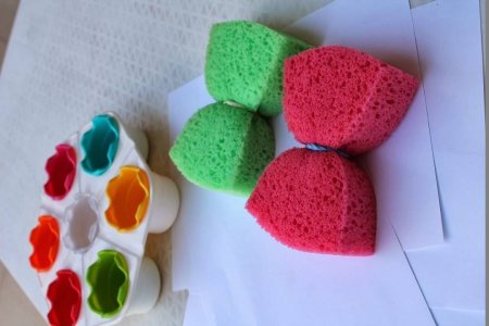 Поделки с губкой