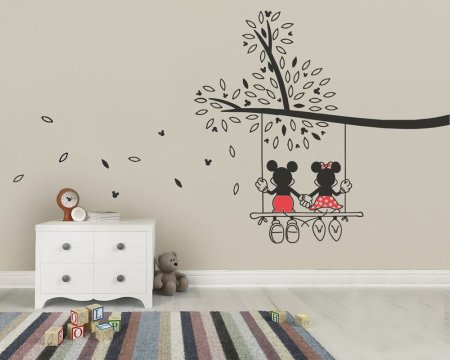 Трафарет для стен детской комнаты своими руками (48 фото)