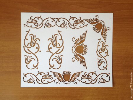 Трафареты для декупажа