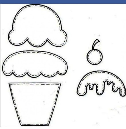 Трафареты для поделок из фетра