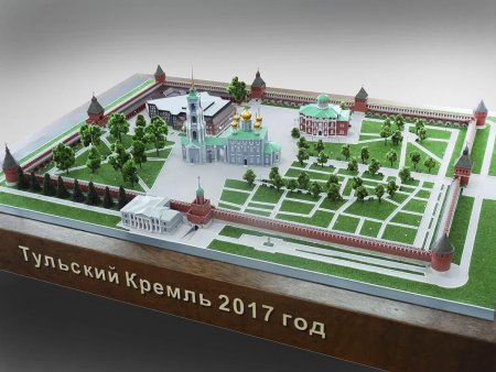Макет башен Нижегородского Кремля