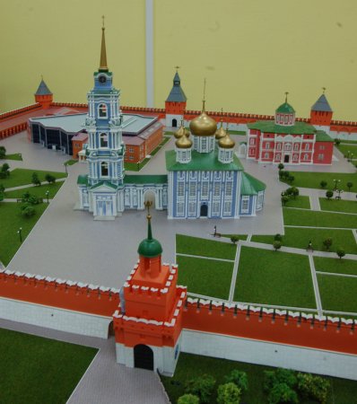 Макет башен Нижегородского Кремля