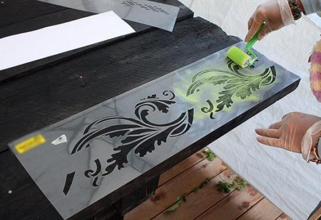 Трафареты для декора стола