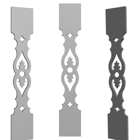 Балясины STL 2д