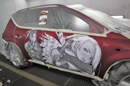 Трафареты для аэрографии на авто