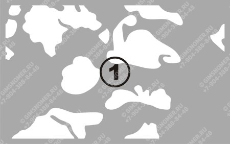 Трафарет камуфляжа для покраски