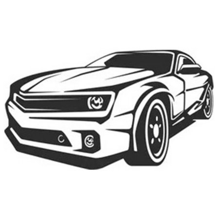 Трафарет автомобили