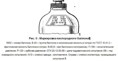 Клеймение баллонов освидетельствование баллонов