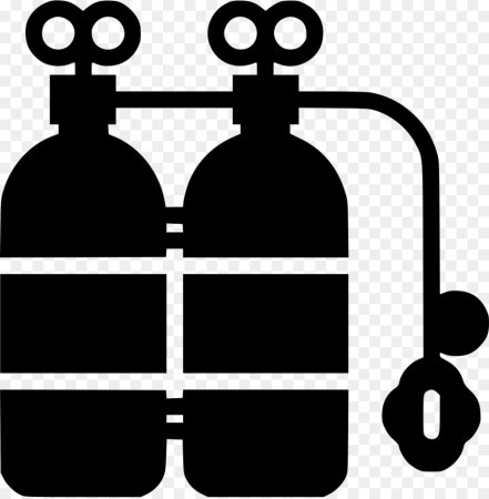 Пиктограмма газовый баллон
