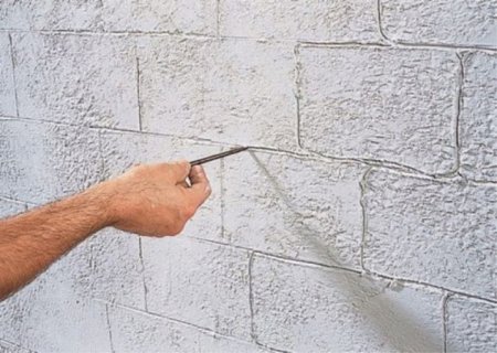 Кирпич из шпаклевки