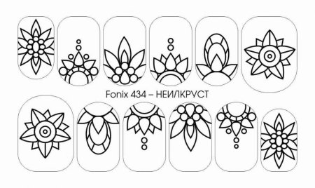 Трафареты ногтей для рисования