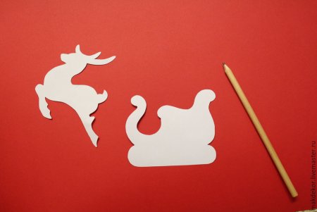 Олень из бумаги