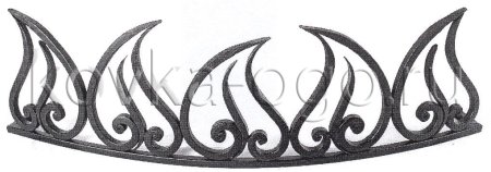 Решетка для камина трафарет