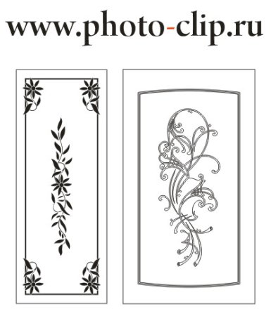 Узоры на кухонных фасадах