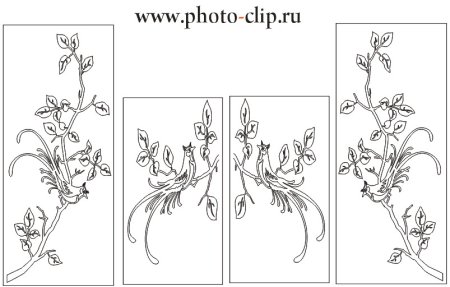 Рисунок на мебельном фасаде