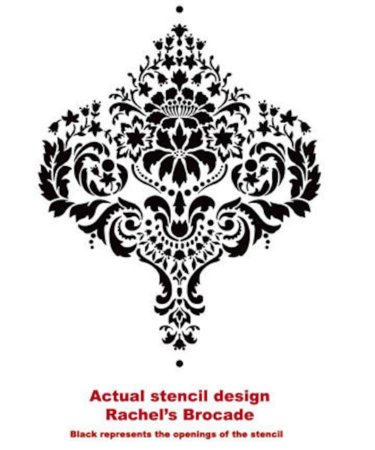 Трафарет dama