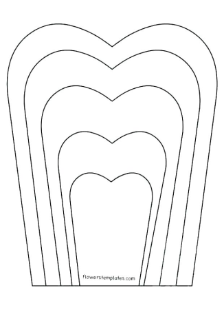 Заготовки для бумажных цветов