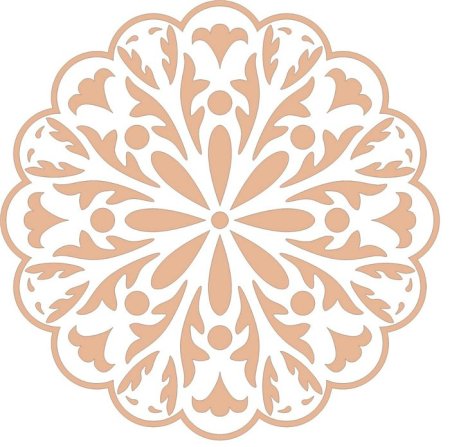 Квадрат с волнистыми краями