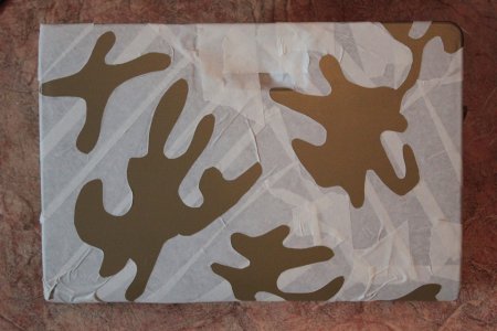 Трафарет камуфляжа для покраски