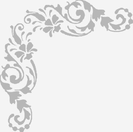 Трафарет окантовка