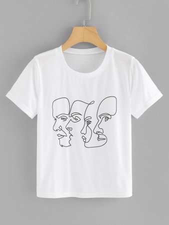 Эскизы рисунков на футболку