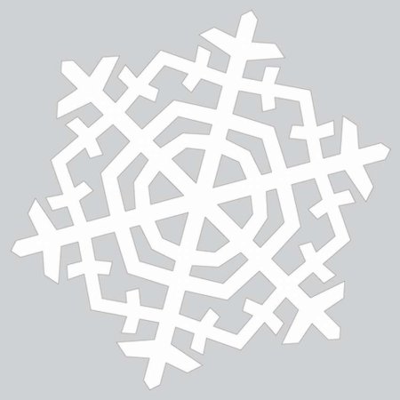 Снежинки из клея трафареты