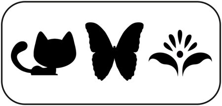 Трафарет для аквагрима для детей