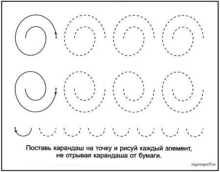 Штриховки обводилки упражнения для развития руки ребенка
