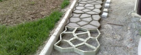 Формы для дорожек из бетона