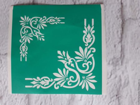 Клеевой трафарет