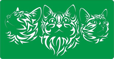 Орнамент как основа котик