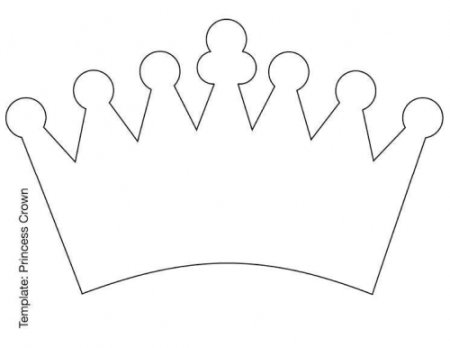 Трафарет короны для королевы из бумаги своими руками (47 фото)