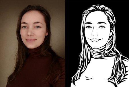 Флип флоп портрет до и после