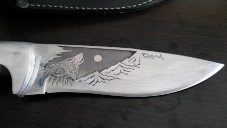 Рисунки для травления на ножах