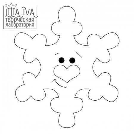Новогодние игрушки из фетра трафареты