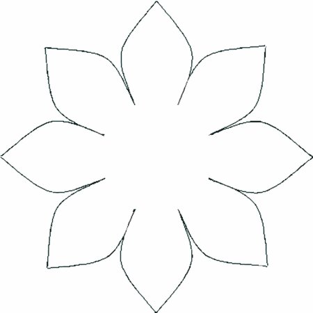 Трафарет "цветы"