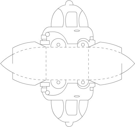 Трафареты машинок для склеивания