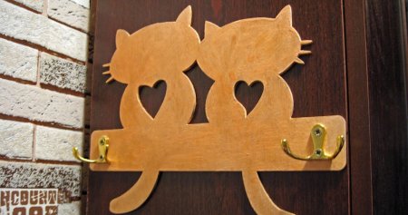 Ключница из фанеры
