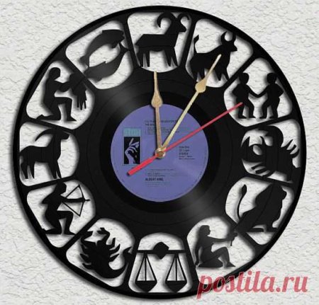 Знаки зодиака из пластинки