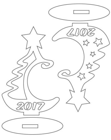 Новогодняя елка из фанеры чертежи