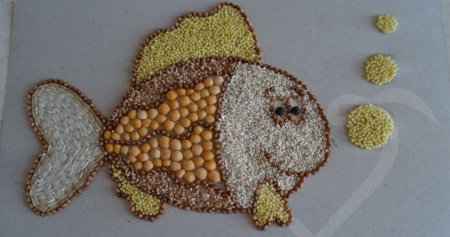 Поделки из круп