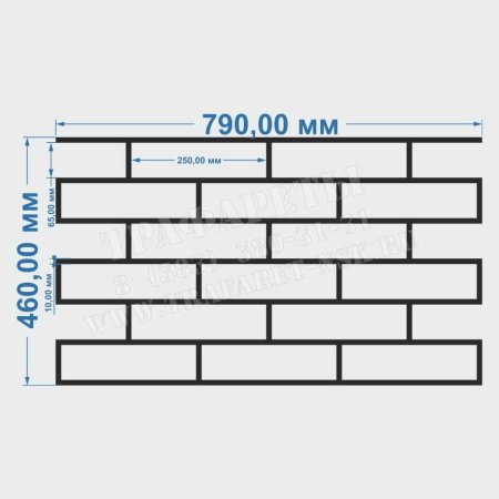 Трафарет для стен кирпич