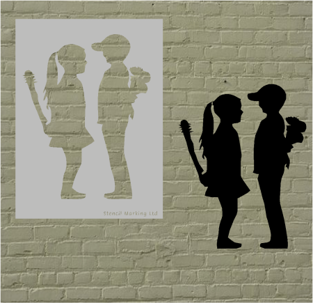 Banksy трафареты