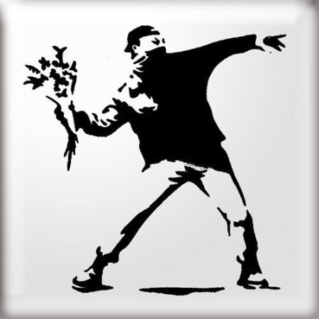 Banksy trafaret