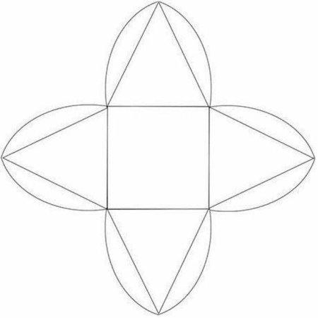 Трафареты коробочек для конфет