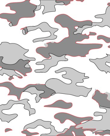 Трафарет для покраски оружия