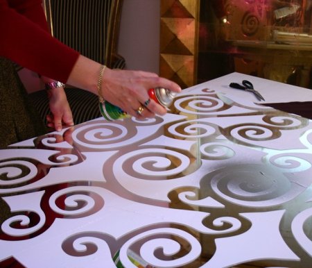 Трафарет из пленки